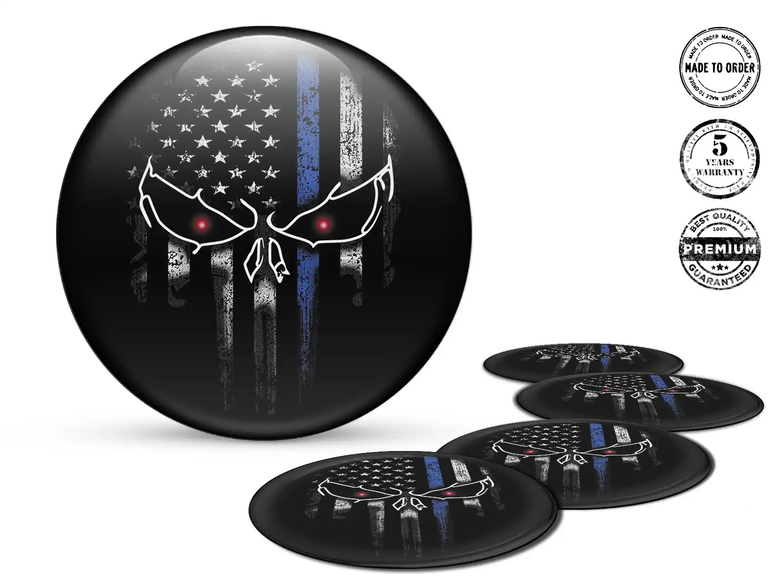 Individuelle Dome Sticker Radiant Racing Acceleration